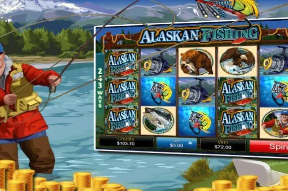 Alaskan Fishing slot - paytable